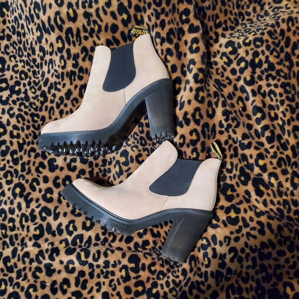 Dr. Marten high Heeled booties